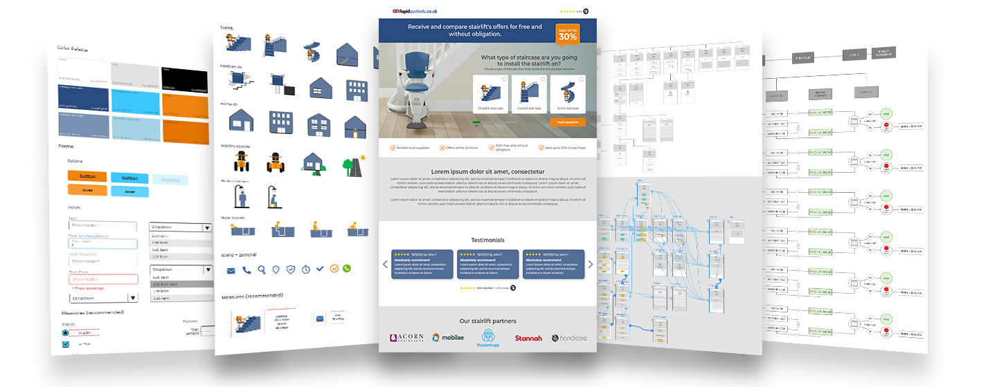 RapidQuote4U UX/UI project
